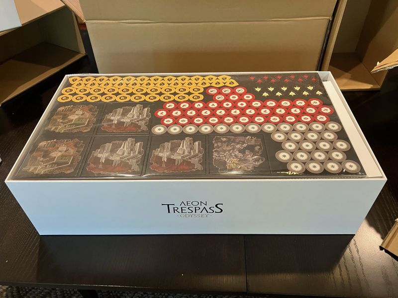 Boîte d'emballage de jeux de table solides