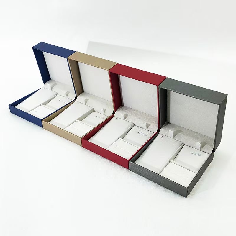 boîte à bijoux en cuir pu