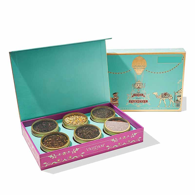 coffret d'emballage de thé de luxe