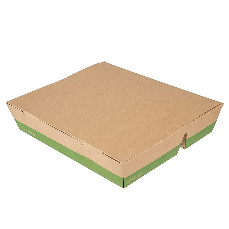 Boîte à sushi en papier kraft à emporter