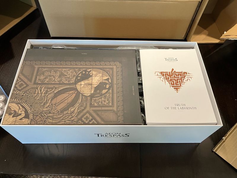 Boîte d'emballage de jeux de table solides