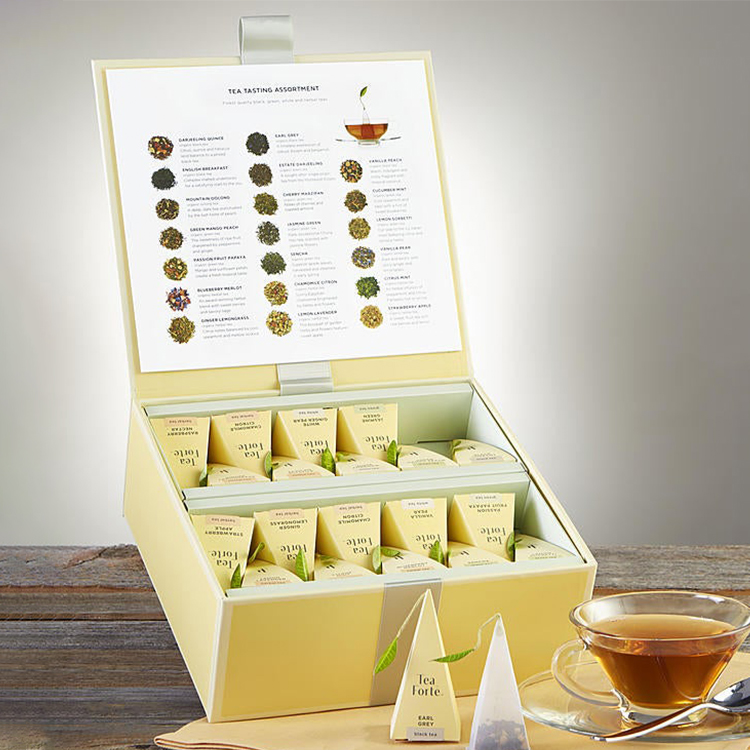 boîtes en carton pour sachet de thé