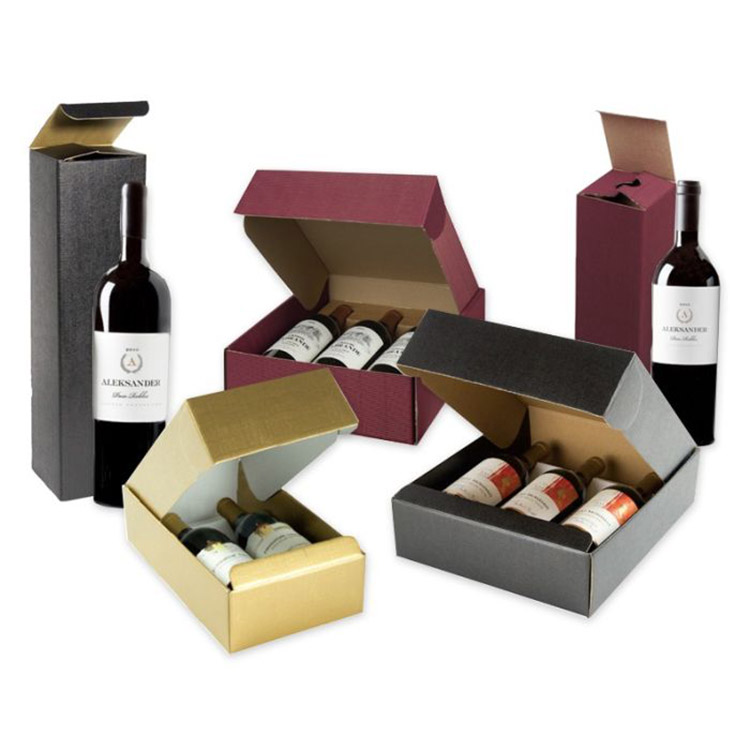 Boîte d'expédition de vin