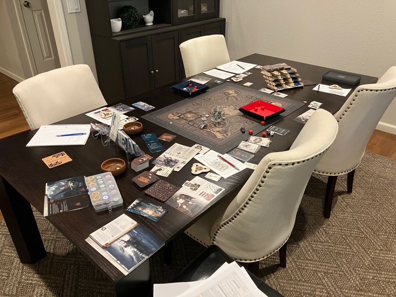 Boîte d'emballage de jeux de table solides