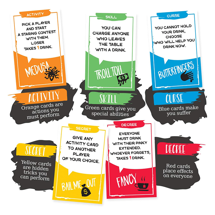 Jeux de cartes totalement sobres