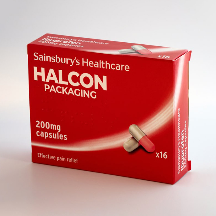 Conception d'emballage de boîtes à médicaments