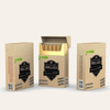 Commerce de boîtes à cigarettes en carton